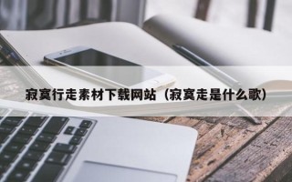 荣成寂寞行走素材下载网站（寂寞走是什么歌）